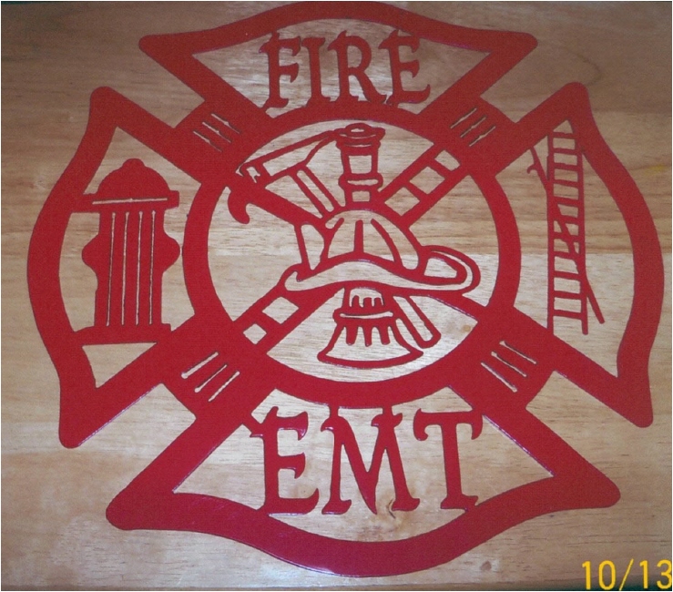 firefighter sign
